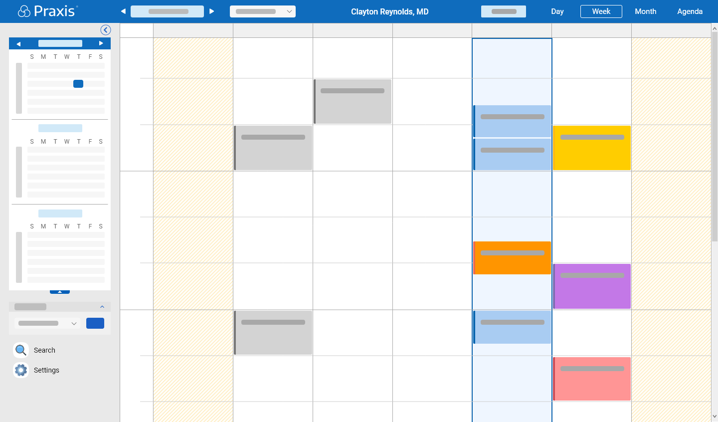 Praxis EMR Scheduler