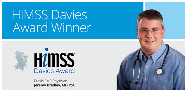 Himss Davies Award 2012 - Praxis EMR user Jeremy Bradley, MD