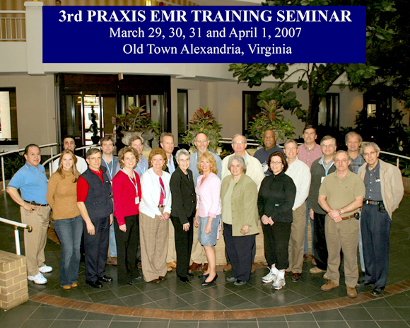 Praxis EMR Training Seminar in Virginia