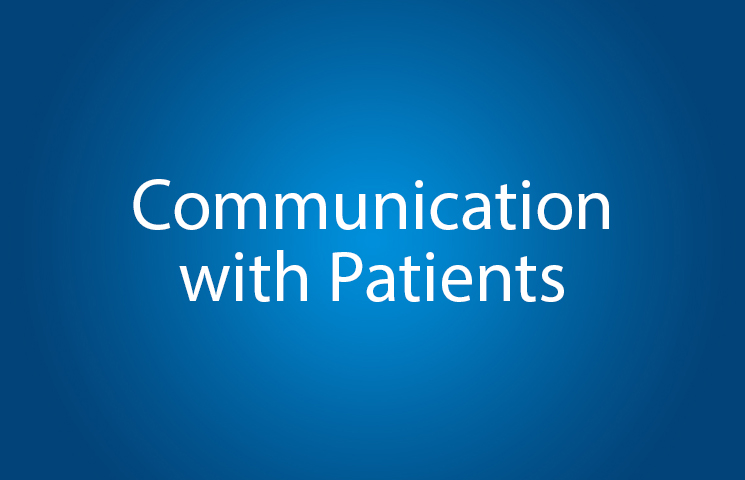 Communication with Patients