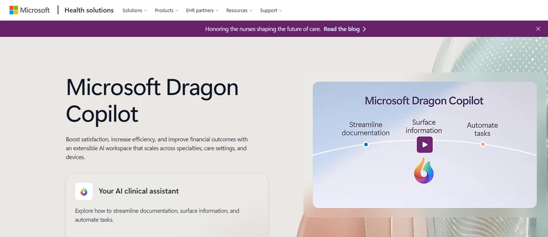 Microsoft Nuance DAX Copilot